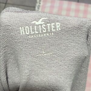 Hollister Light Gray Knit Pullover